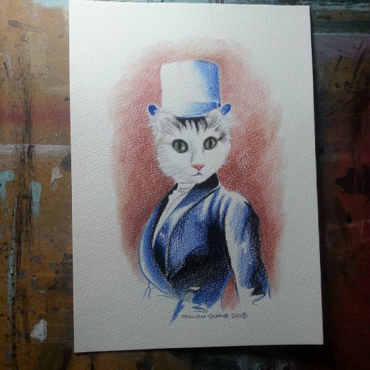 Caroline Ginger Grant, pencil study by Julian Quaye